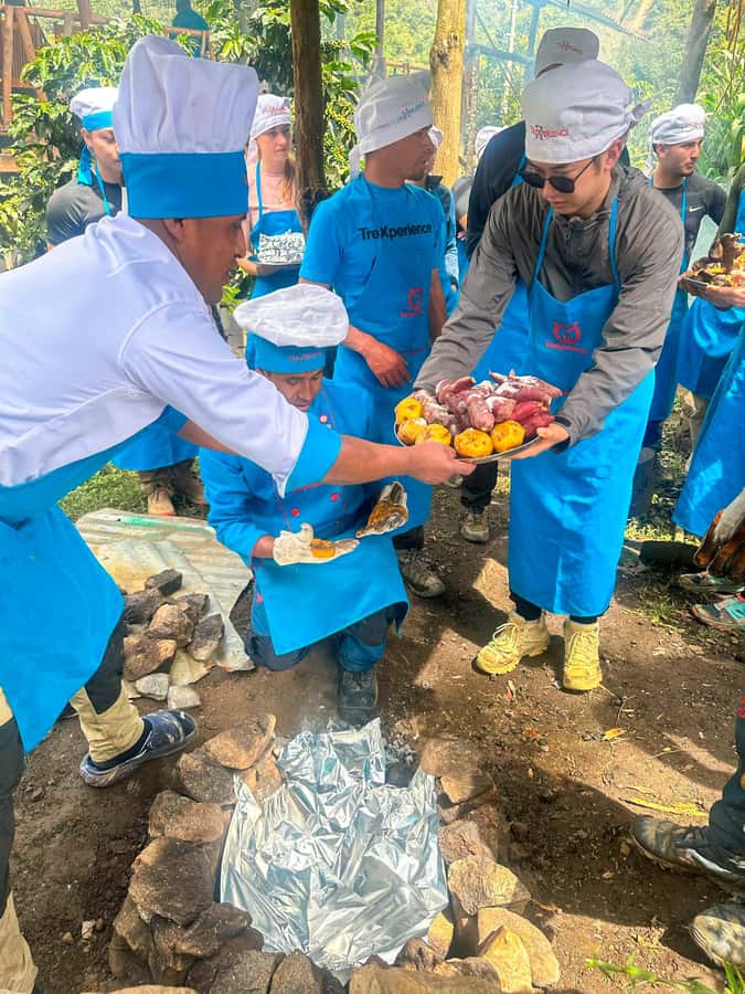 Cusco: 4-Day Salkantay Trek to Machu Picchu, Panoramic Train - The food and support crew deserve real credit