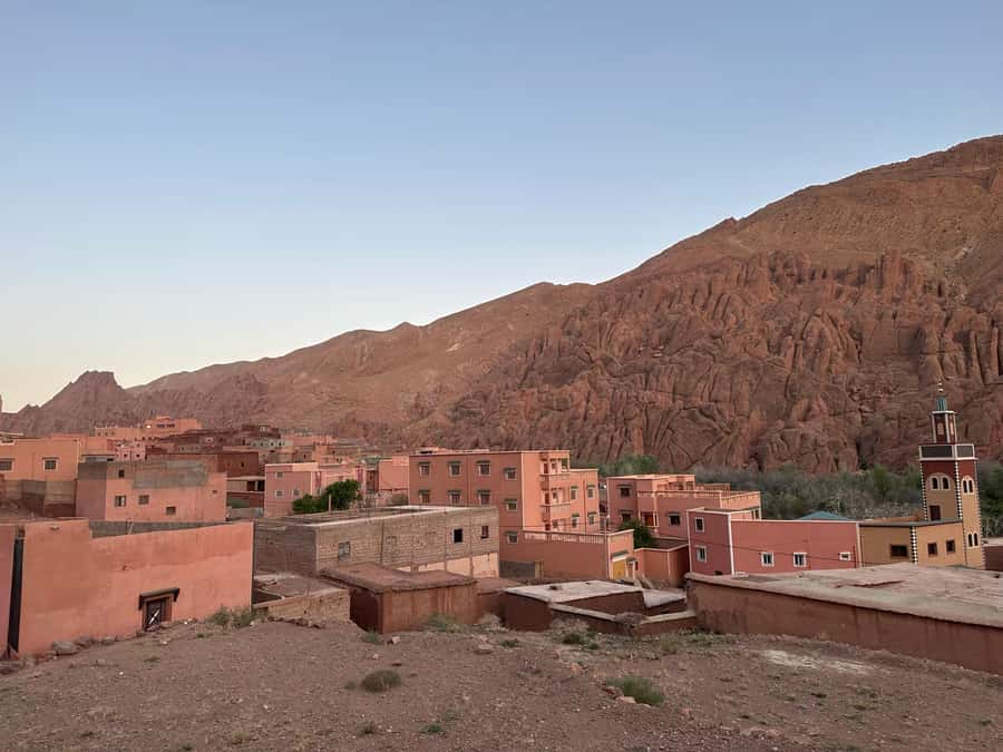 Dades Gorges: Monkey Toes Rock Formation Guided Trek - Following the trail toward the finger-shaped rocks