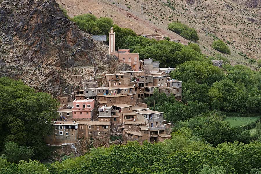 Day Trek In Atlas Mountais & Taoudja Summit 2720m - Berber lunch in Imlil is part of the value