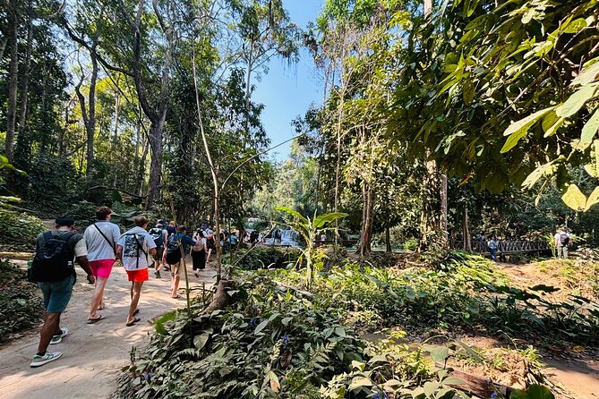 Day Trek to Kuangsi Waterfall and Bear Sanctuary - Luang Prabang full day tour - A forest trail with a local point of view