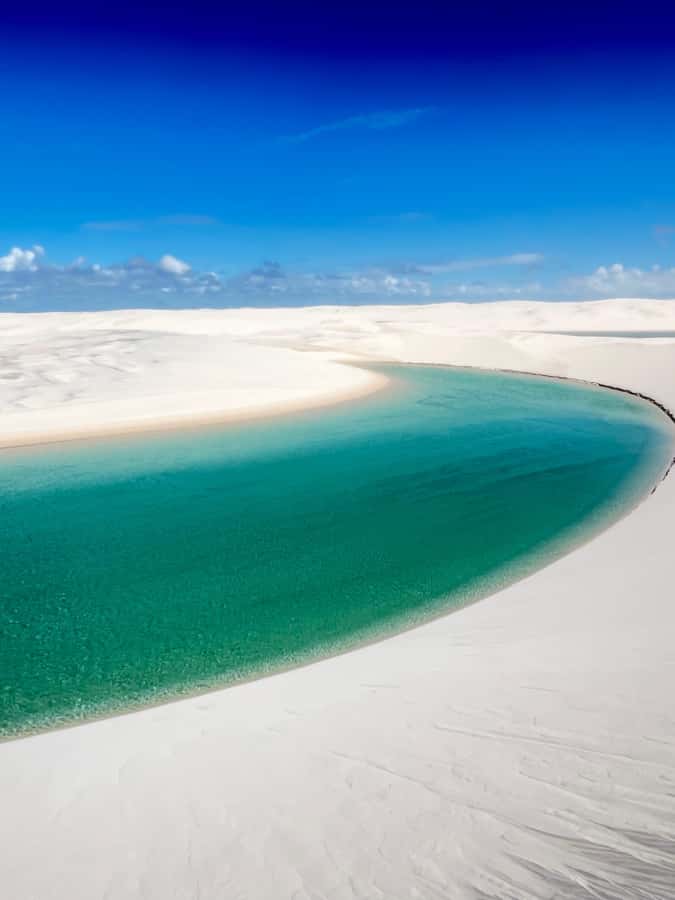 Day trekking in Lençóis Maranhenses - Walking 12 kilometers across the park