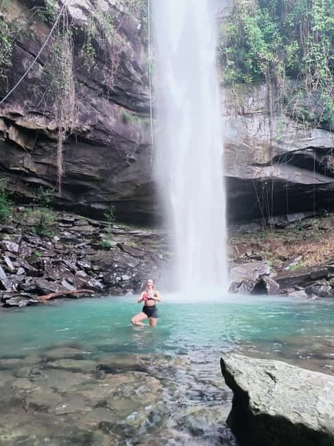 Discover Hidden Waterfall, Jungle Trekking, Swim Incl Snacks - Stream pools and mountain views along the way