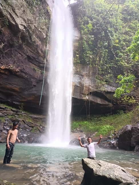 Discover Hidden Waterfall, Jungle Trekking, Swim Incl Snacks - Veal Pouch Waterfall and the swimming stop