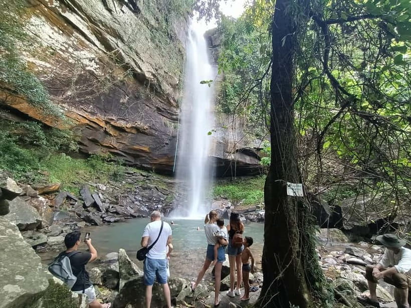 Discover Hidden Waterfall, Jungle Trekking, Swim Incl Snacks - The return walk and tuk tuk ride