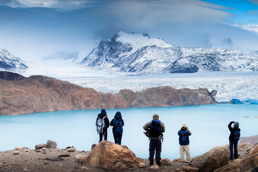 El Calafate: Fossil Canyon Trekking at Estancia Cristina - From central El Calafate to Punta Bandera Port