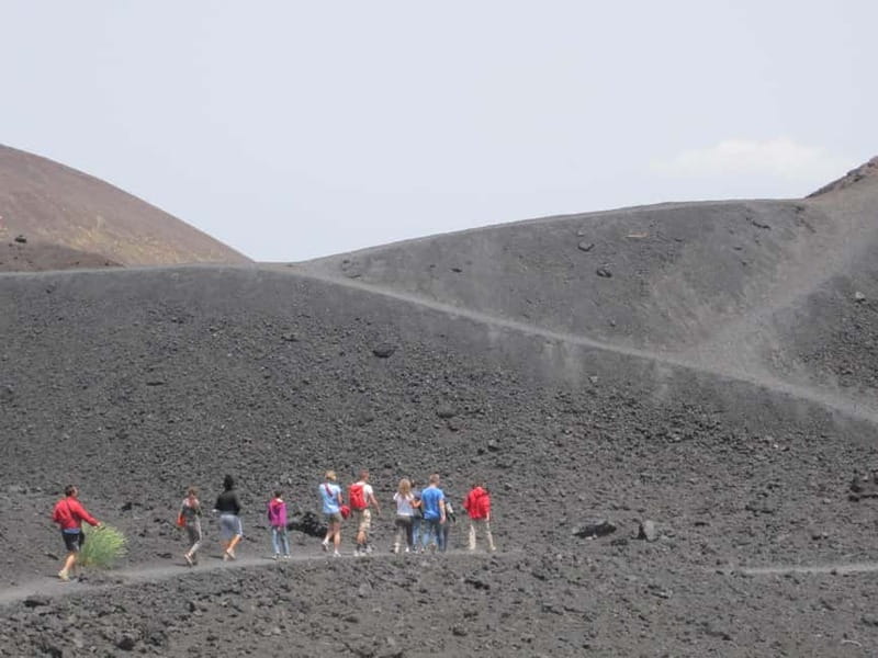 Etna: Jeep excursion and trekking suitable for everyone. Shoes and jacket provided free of charge. - Riding an authorized 4x4 toward the lateral craters