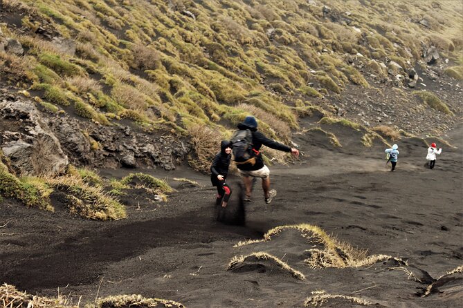 Etna's Hidden Gems - Trek Valle Bove & Lava Tunnel with Gear - The Silvestri Craters at 1,900 meters