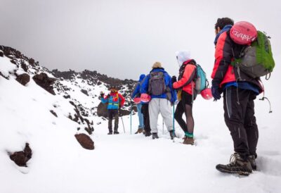 Etna South: High Altitude Winter Trek with an Alpine Guide