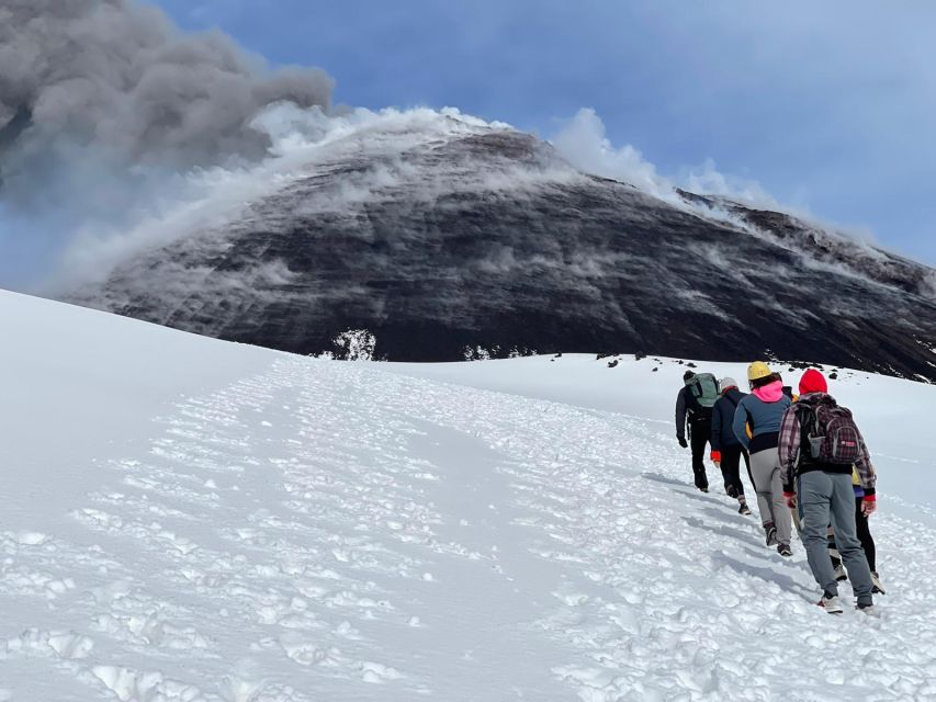 Etna South: High Altitude Winter Trek with an Alpine Guide - Barbagallo Craters and the southern crater field