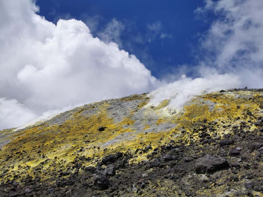 Etna: summit craters trekking with volcano guide 3350mt - Hiking across lava and volcanic sand