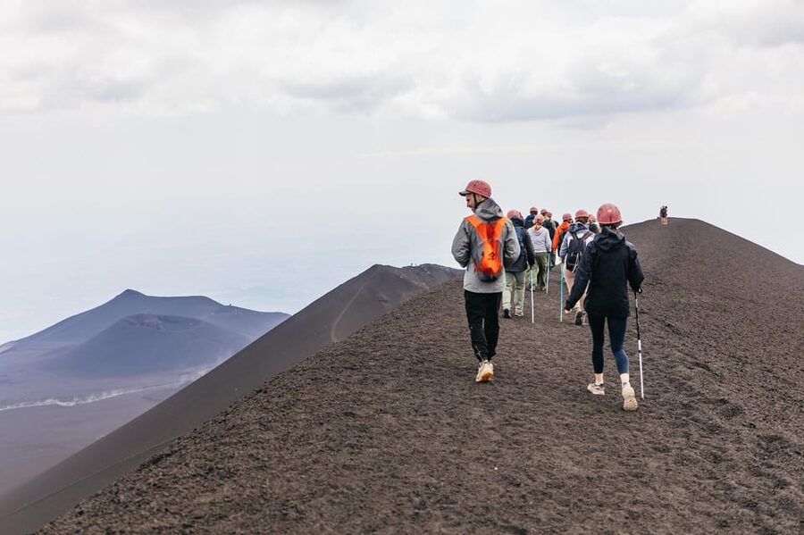 Etna: summit craters trekking with volcano guide 3350mt - The cable car ride to 2500 meters