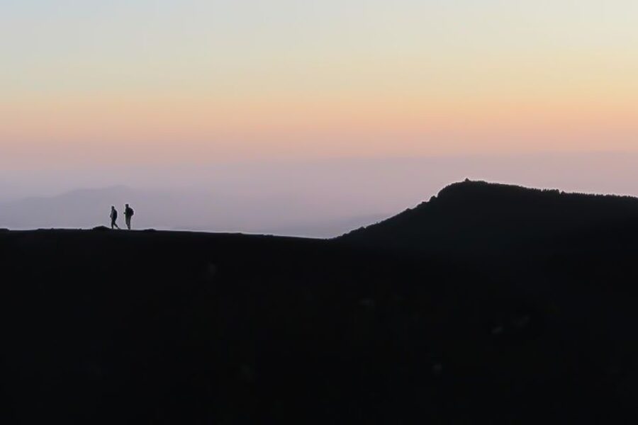 Etna Sunset Tour: Volcano trek, Cave & tasting from Catania - The 1.5-hour walk among craters and lava flows