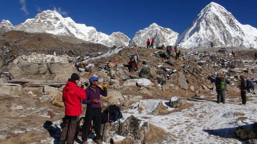 Everest Base Camp Trek from Lukla - The return through Pheriche, Namche, and Lukla