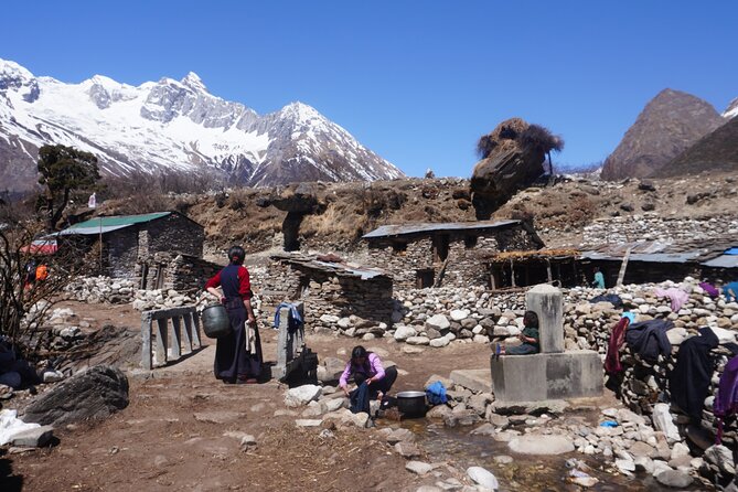 Experience the Thrill of a Lifetime:12-Days Manaslu Circuit trek - Days 5 and 6: Namrung, Manaslu views, and Samagaun