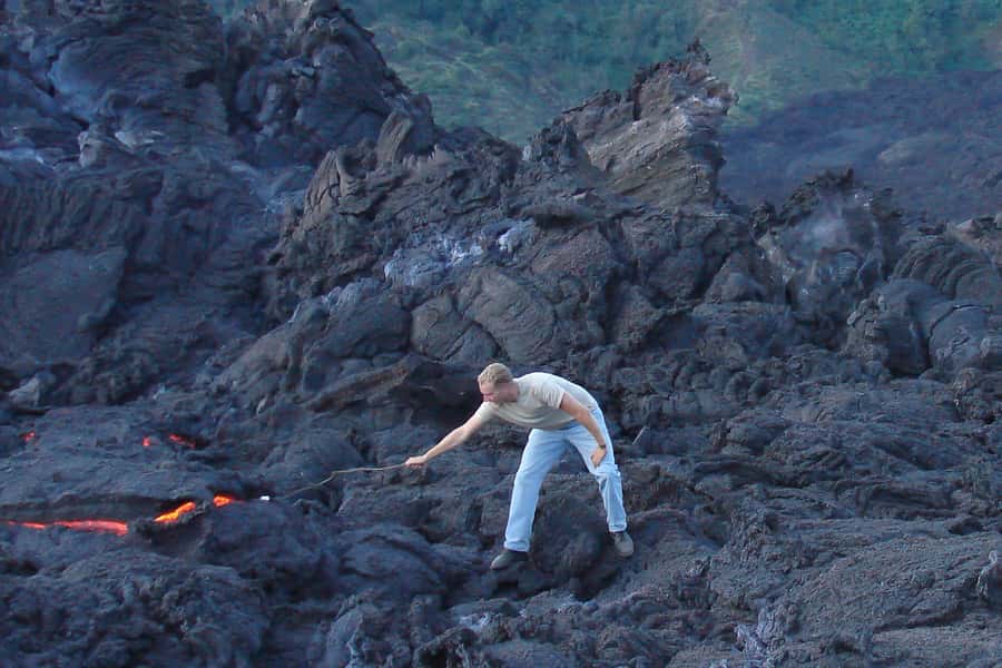 From Antigua: Pacaya Volcano Trek - Steam, hot ground, and the marshmallow stop