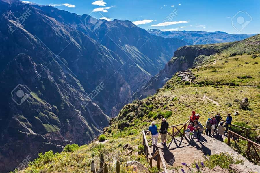 FROM CABANACONDE: 2 DAY COLCA TREK START AT 8:30 IN THE MORNING - San Miguel to San Juan de Chuccho