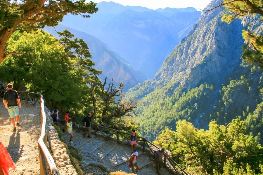 From Chania: Full-Day Samaria Gorge Trek Excursion & Guide - What makes the scenery special