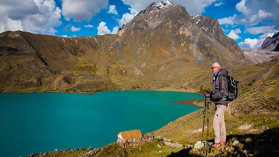 From Cusco: 7 Lagoons of Ausangate Trek with Hot Springs - The seven stops, from Azulcocha to Q’omercocha