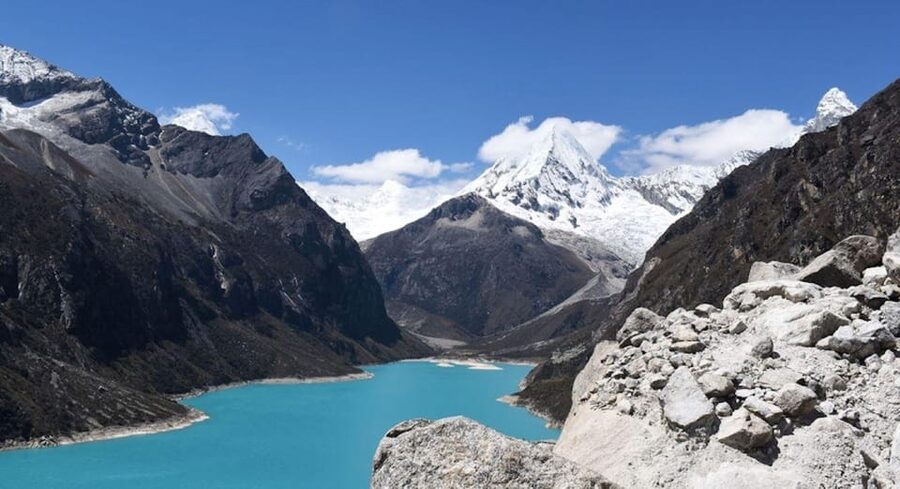 From Huaraz: Full-Day Trek to Parón Lagoon - The three peaks that give the view its drama