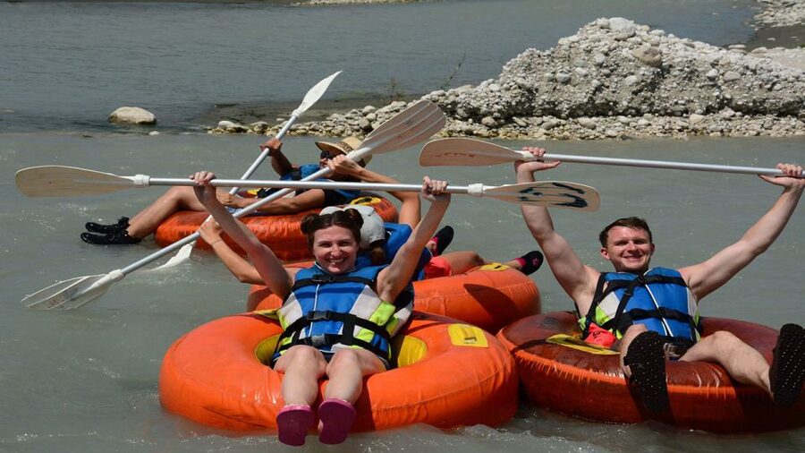 From Kalkan: Saklikent Gorge and Gizlikent Waterfall Trek - Rafting and zipline at the activity center