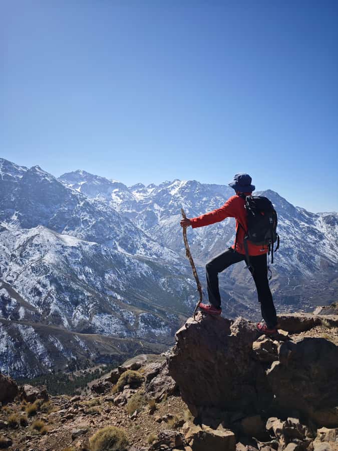 From Marrakech: Aourirt N’ouassif Summit Day Hike & Trek - The final push to Aourirt N’ouassif at 2,726 metres