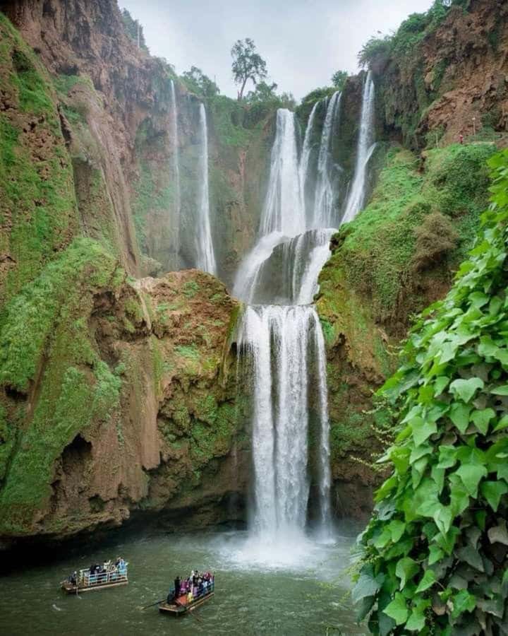 From Marrakech: Ouzoud Waterfalls Guided Hike and Boat Trip - The guided walk through olive groves