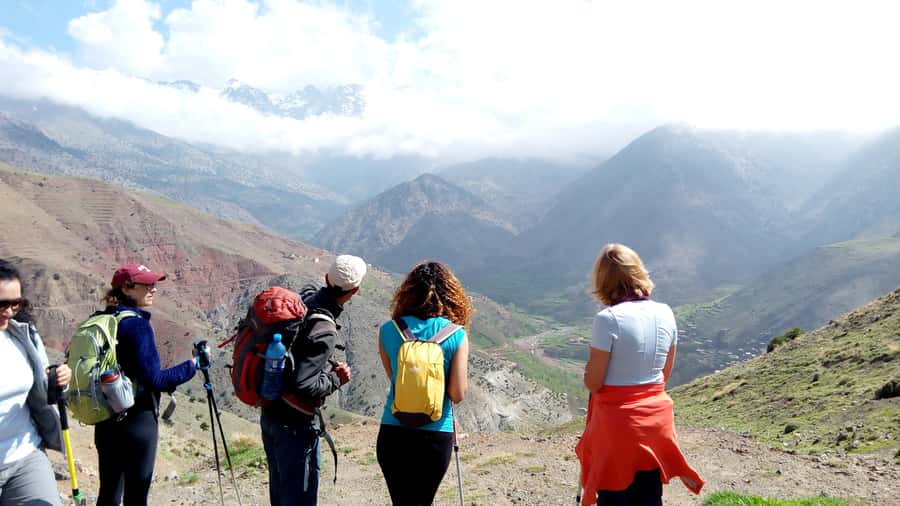 From Marrakech: Ouzoud Waterfalls Guided Hike and Boat Trip - Climbing back up and returning to Marrakech