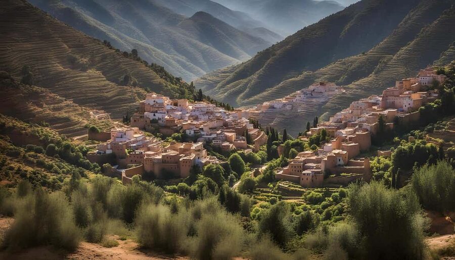 From Marrakech: Trek to Atlas Mountains, Full-Day Trip Lunch - From Marrakech to the foothills
