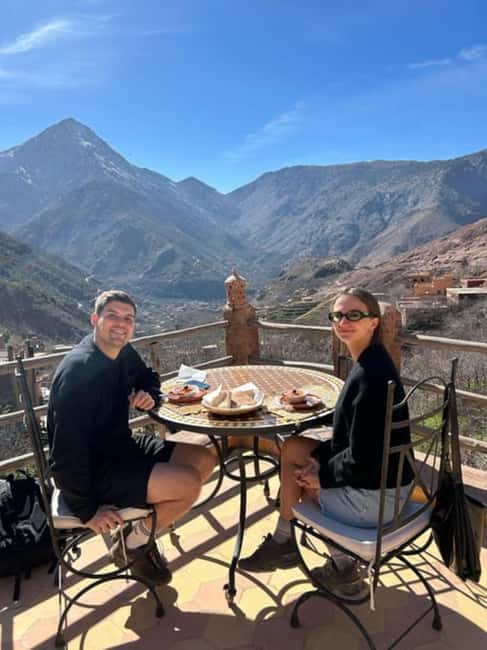 From Marrakech: Trek to Atlas Mountains, Full-Day Trip Lunch - Walking through Imlil Valley