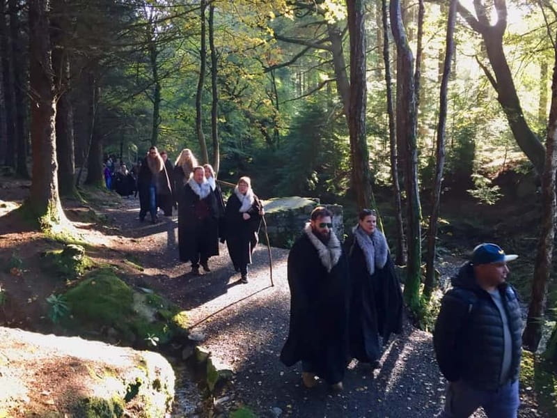 From Newcastle: Game of Thrones Tollymore Forest Trek - Tyrion and Jon at the campfire