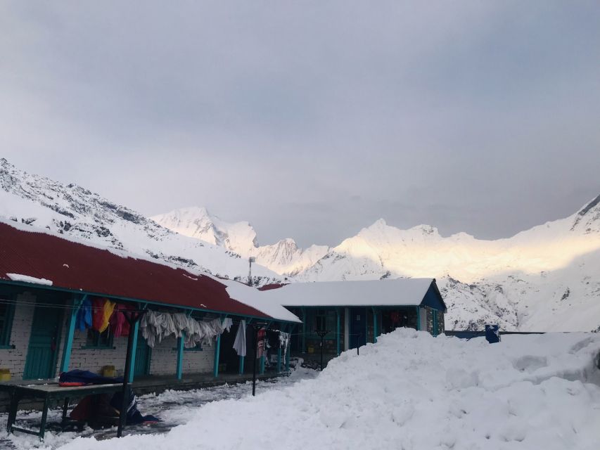 From Pokhara: 7 Days Budget backpackers group ABC Trek - What the $213 price covers, and what it does not