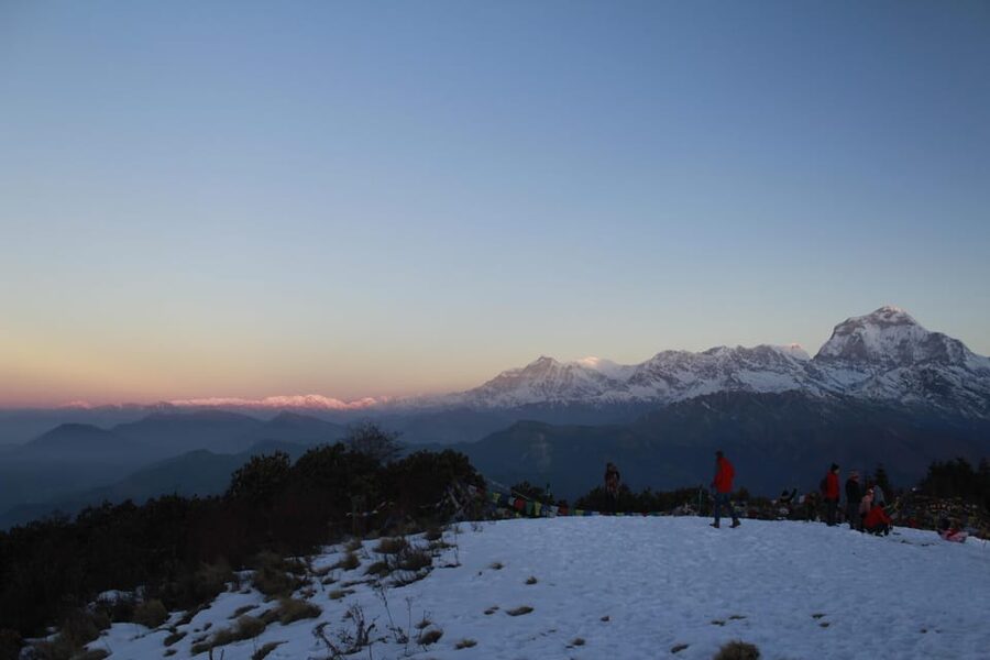 From Pokhara Budget: 2 Day 1 Night Ghorepani Poon Hill Trek - Returning to Ghorepani and descending to Ulleri
