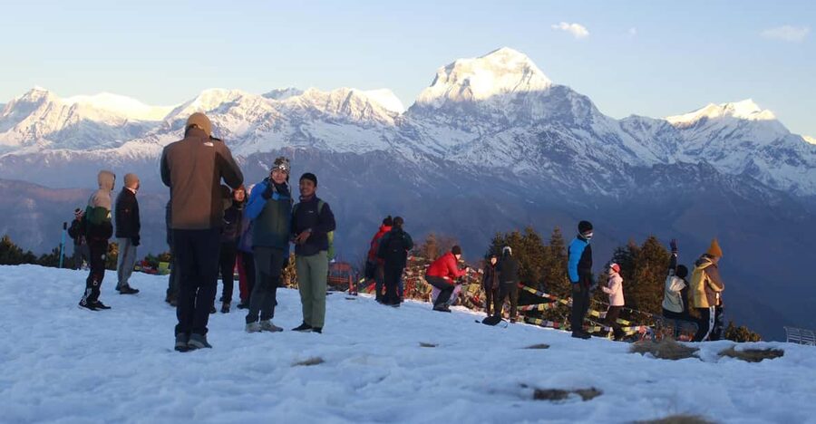 From Pokhara Budget: 2 Day 1 Night Ghorepani Poon Hill Trek - The road from Pokhara to Ulleri