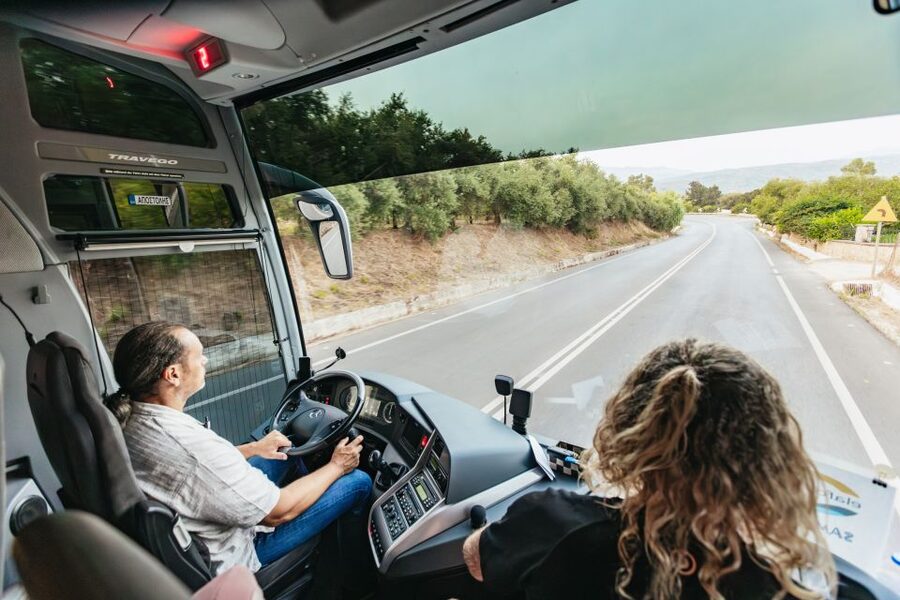 From Rethymno: Samaria Gorge Full-Day Trek, Pickup & Guide - The early coach ride into the White Mountains
