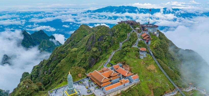 From Sapa: Full-Day Fansipan Peak Trekking Tour - Leaving Sapa and Reaching the Trail