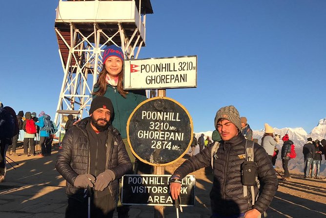 Ghorepani Poon Hill Trek 6-Days - Reaching Poon Hill at 3,210 meters