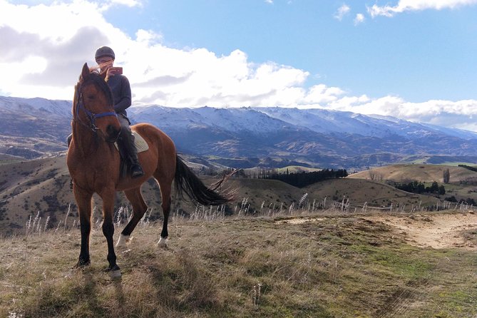 Golden Hills Horse Trek in Central Otago - Riding from Cromwell into Central Otago
