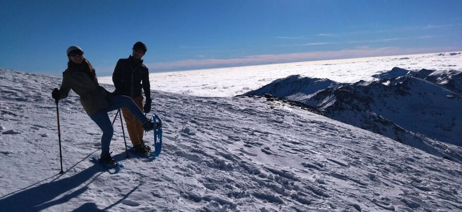 Granada: Sierra Nevada Veleta Peak Trek with Lunch - Winter snowshoes and summer walking sticks