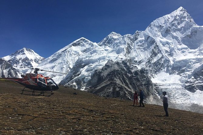 Helicopter Return Everest Base Camp Trek, KTM-LUKLA & Gorakshep-KTM by Heli - Lobuche to Gorakshep and Everest Base Camp