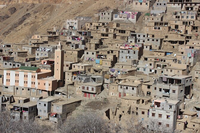 High Atlas Mountains Full Day Trek - The final descent to Aguersioual