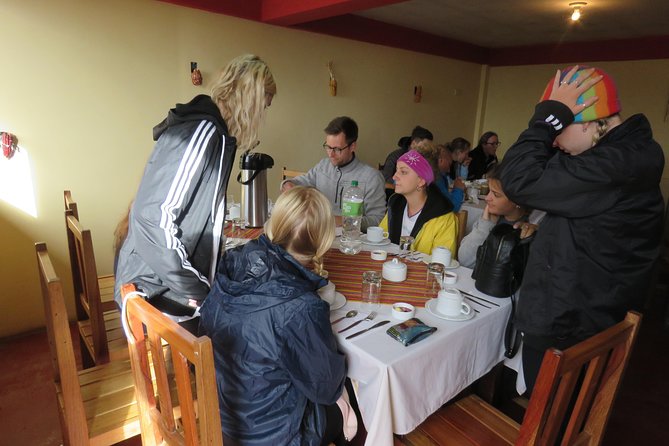 Humantay Lake Full-Day Adventure: Scenic Trek and Stunning Views - Soraypampa breakfast at 3,850 meters