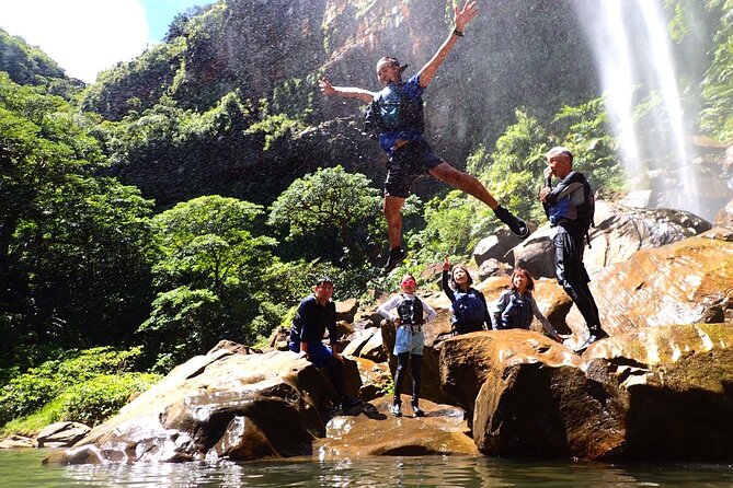 Iriomote’s Adventure: Pinaisara Falls Canoe and Trekking Tour - Reaching the top of Pinaisara Falls