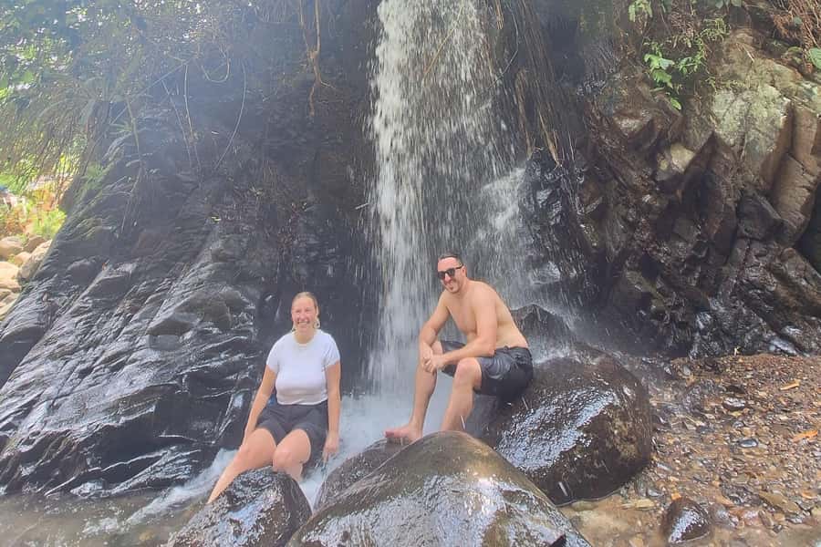 Jakarta: Sentul Pine Forest and Waterfall Trekking Tour - The waterfall stop and one hour of free time
