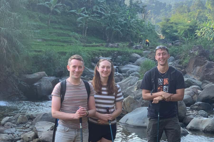Jakarta: Sentul Pine Forest and Waterfall Trekking Tour - What to pack for a muddy, warm trek