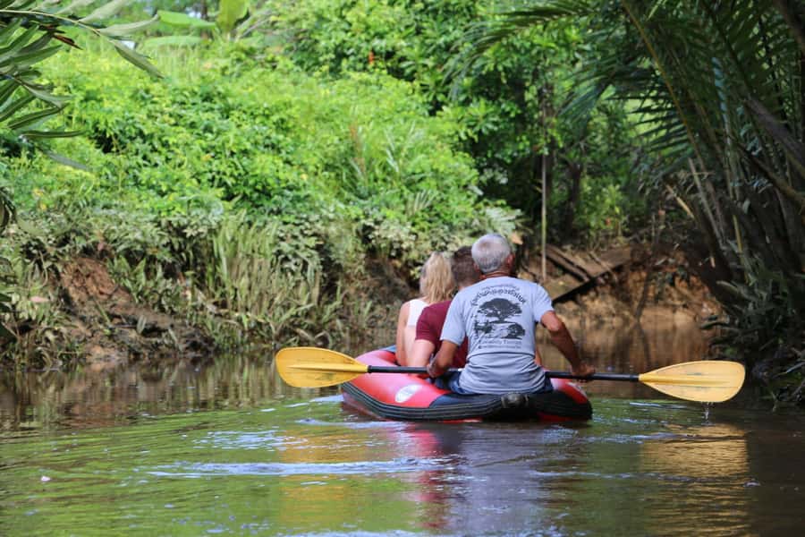 Khao Lak's Little Amazon: Canoe, Trek & Waterfall Day Trip - Gliding through the Takuapa Little Amazon