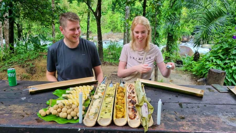 Khao Sok: Private Jungle Trek, Waterfall Swim & Bamboo Lunch - Starting from Khao Sok with a hotel pickup