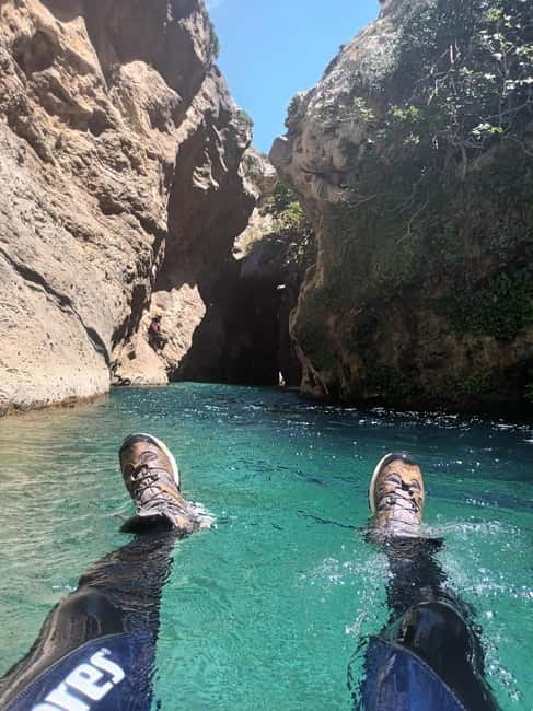 Kourtaliotiko Gorge: Guided River Adventure Trek with Lunch - Swimming to the waterfall is the most memorable section