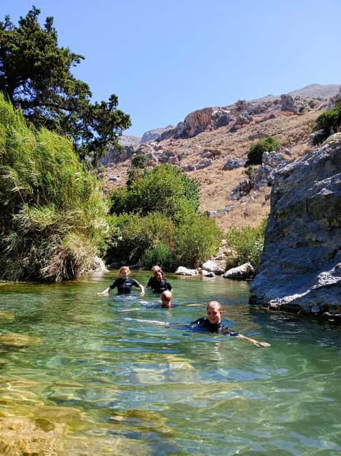 Kourtaliotiko Gorge: Guided River Adventure Trek with Lunch - The river walk trades crowds for quiet