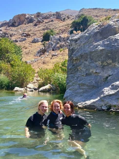 Kourtaliotiko Gorge: Guided River Adventure Trek with Lunch - The equipment removes much of the guesswork