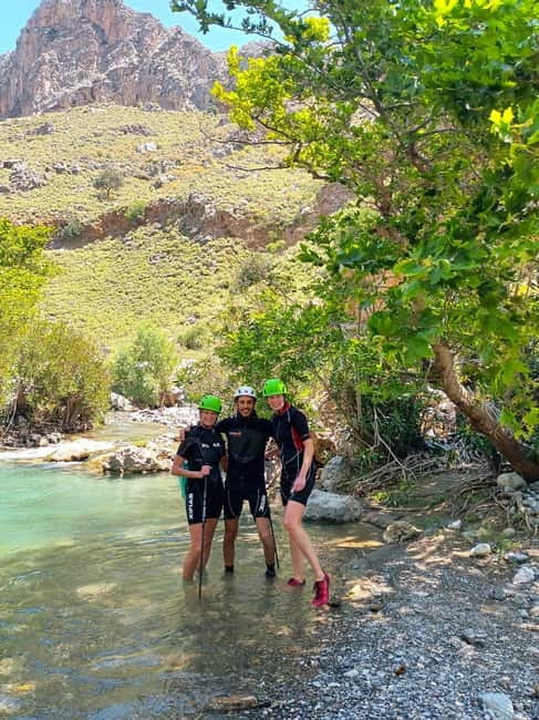 Kourtaliotiko Gorge: Guided River Adventure Trek with Lunch - The Banana Garden is both meeting point and finish line